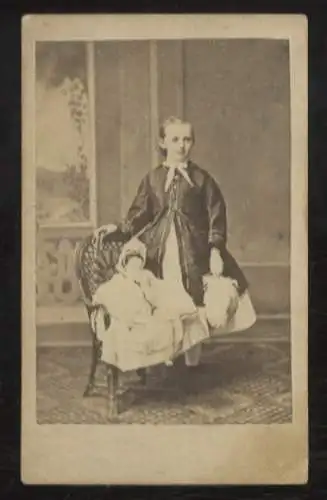 CdV Portrait Prinzessin Marie von Preußen (Tochter von Prinz Friedrich Carl v. Preußen)