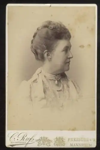 Cabinet Foto Marie Adelheid Großherzogin von Luxemburg und Herzogin von Nassau-Weilburg