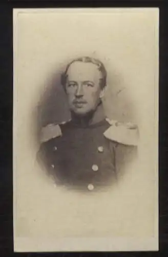 CdV Portrait Friedrich Wilhelm I. Kurfürst von Hessen-Kassel