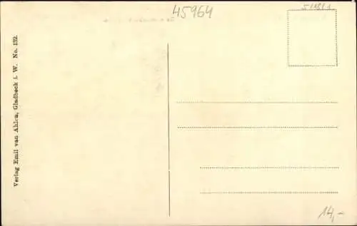 Ak Gladbeck im Ruhrgebiet Westfalen, Reichsbanknebenstelle