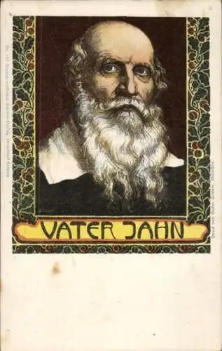 Ak Turnvater Jahn, Portrait