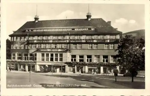 Ak Goslar am Harz, Hotel Niedersächsischer Hof