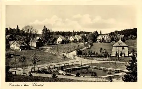 Ak Bockswiese Goslar im Harz, Teilansicht