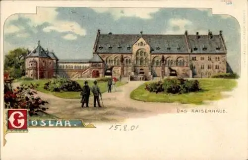 Litho Goslar am Harz, Kaiserhaus