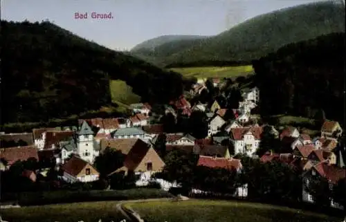 Ak Bad Grund im Harz, Gesamtansicht