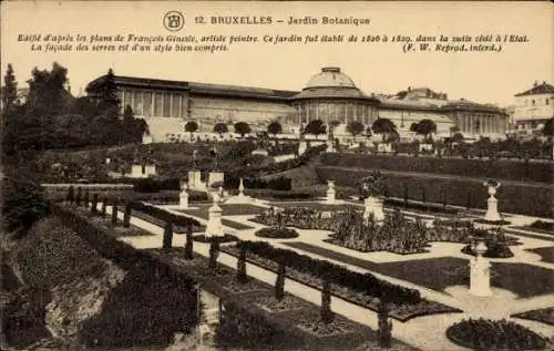 Ak Bruxelles Brüssel, Jardin Botanique