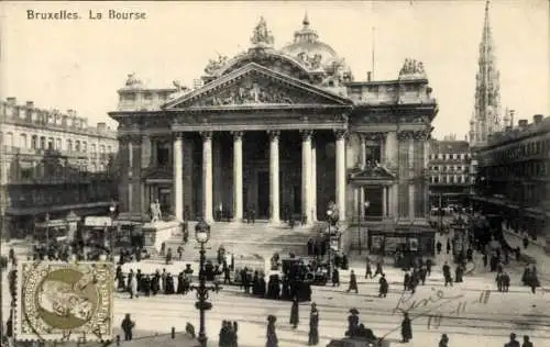 Ak Bruxelles Brüssel, La Bourse