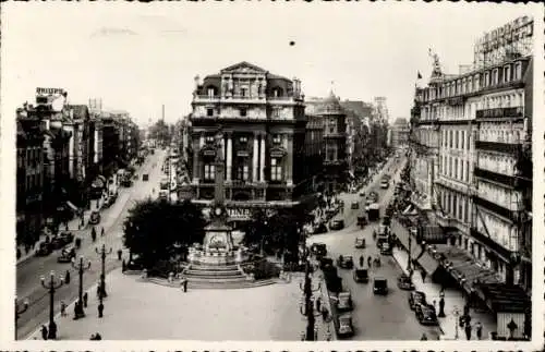 Ak Bruxelles Brüssel, Place de Brouckere