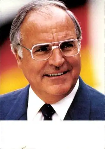 Ak Politiker Helmut Kohl, Ehemaliger Bundeskanzler, Portrait