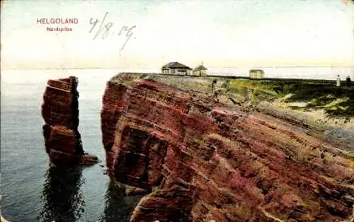 Ak Nordseeinsel Helgoland, Nordspitze