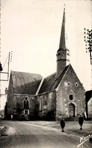 Ak Saint-Maixent Sarthe, Kirche