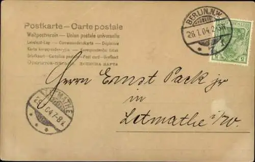 Ak Kaiser Wilhelm II., Portrait in zivil