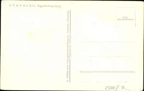 Ak Nürnberg in Mittelfranken, Eppelein von Gailingen