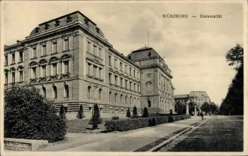 Ak Würzburg am Main Unterfranken, Universität