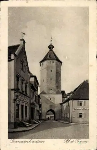 Ak Gunzenhausen in Mittelfranken, Blas Turm