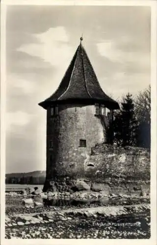 Ak Lindau am Bodensee Schwaben, Pulverturm