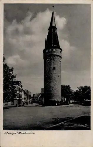 Ak Kitzingen in Mainfranken Bayern, Turm