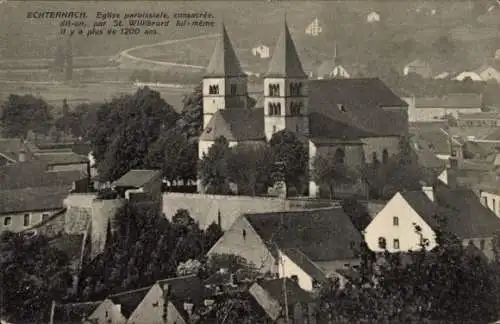 Ak Echternach Luxemburg, Kirche