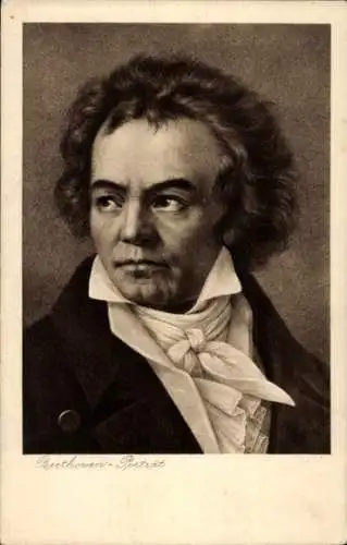 Ak Komponist Ludwig van Beethoven, Porträt