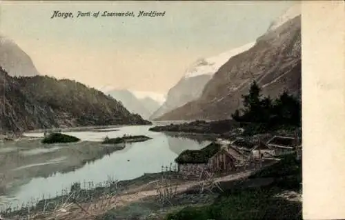 Ak Norwegen, Parti af Loenvandet, Nordfjord