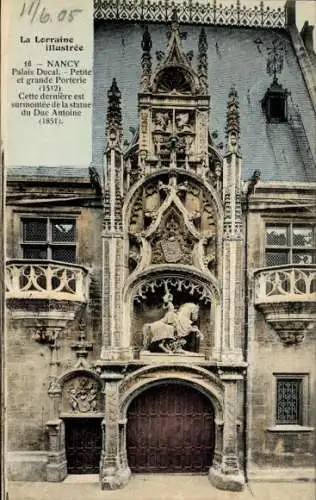 Ak Nancy Meurthe et Moselle, Palais Ducal