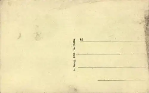 Ak Cluis Indre, Denkmal für die Gefallenen des Ersten Weltkriegs