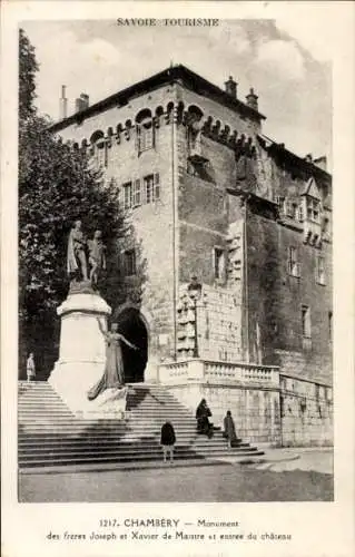 Ak Chambéry Savoie, Denkmal