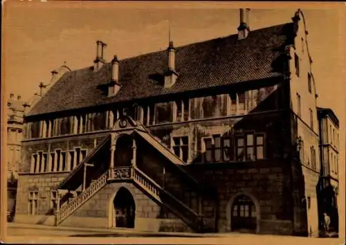 Ak Mulhouse Mülhausen Elsass Haut Rhin, Rathaus