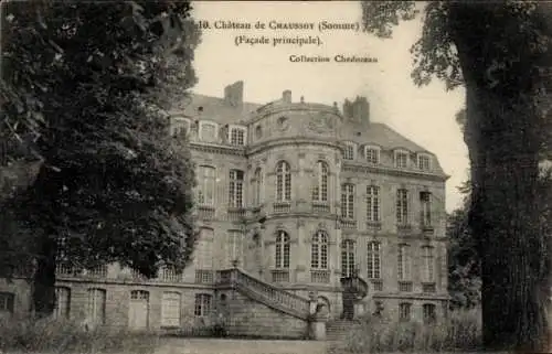 Ak Chaussoy Somme, Schloss