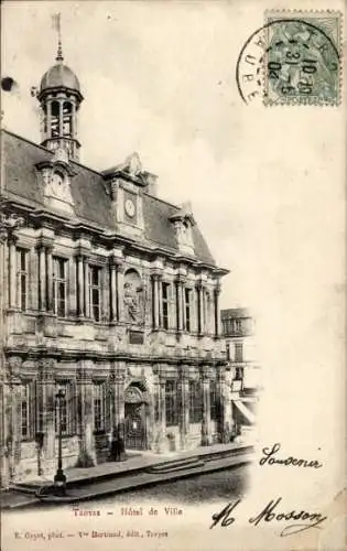 Ak Troyes-Aube, Rathaus