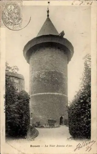 Ak Rouen Seine-Maritime, Tour Jeanne d’Arc