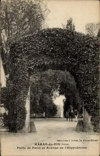 Ak Le Pin im Haras Haras du Pin Orne, Porte de Paris, Avenue de l’Hippodrome