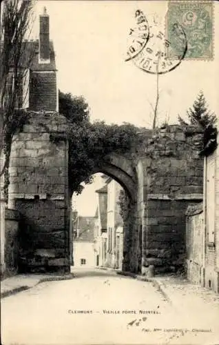 Ak Clermont-Oise, Old Porte Nointel