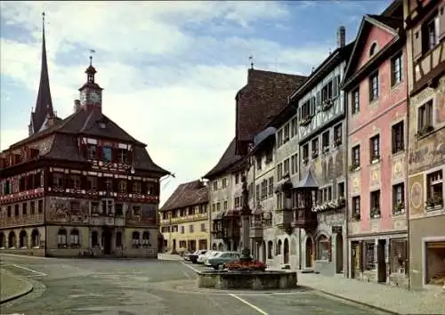 Ak Stein am Rhein Kanton Schaffhausen, Rathaus