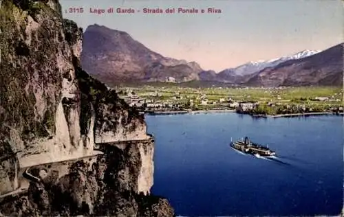 Ak Lago di Garda Lombardia, Strada del Ponale e Riva