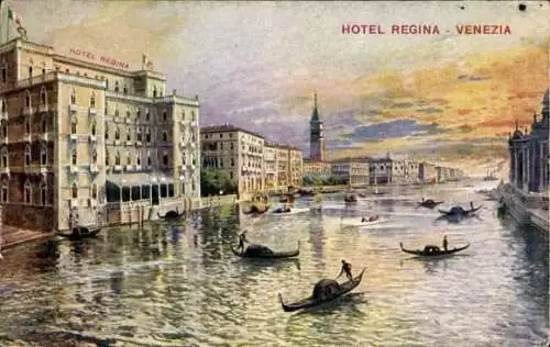 Ak Venezia Venedig Veneto, Hotel Regina