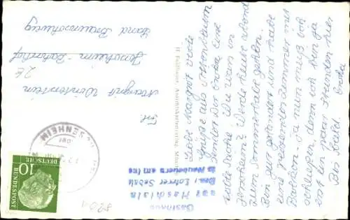Ak Neubeuern in Oberbayern, Gasthof und Café Haschalm