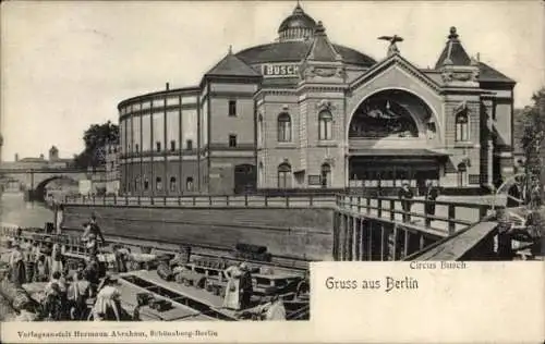 Ak Berlin Mitte, Zirkus Busch