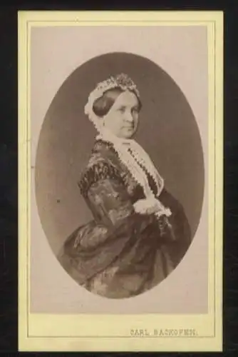 CdV Portrait Johanna Prinzessin von Hessen und bei Rhein