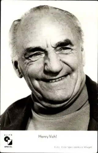 Ak Schauspieler Henry Vahl, Portrait, Elite Special