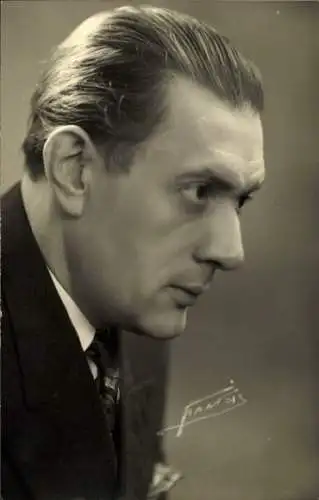 Ak Schauspieler, Portrait