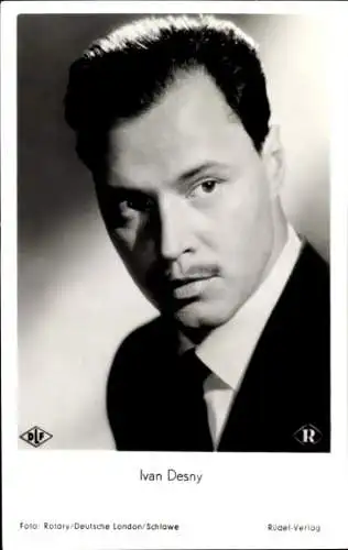 Ak Schauspieler Ivan Desny, Portrait