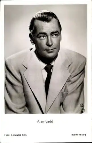 Ak Schauspieler Alan Ladd, Portrait, Film In Hölle unter Null