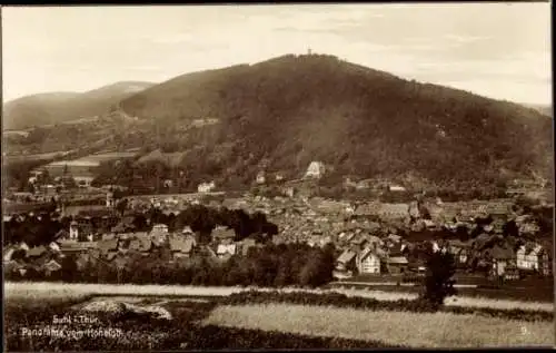 Ak Suhl in Thüringen, Panorama