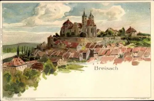 Künstler Litho Biese, C., Breisach am Oberrhein, Gesamtansicht