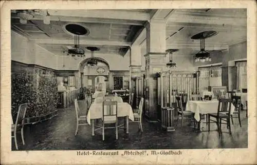 Ak Mönchengladbach am Niederrhein, Hotel-Restaurant Abteihof