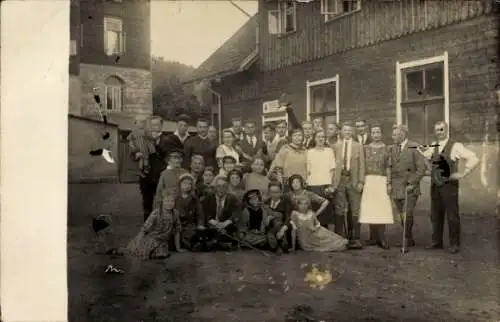 Foto Ak Varel in Oldenburg Jadebusen, I. Seminarklasse, Gruppenbild August 1924