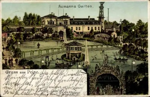 Litho Peine in Niedersachsen, Aumanns Garten, Gastwirtschaft