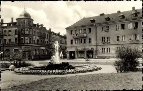 Ak Elsterberg im Vogtland, Karl-Liebknecht-Platz