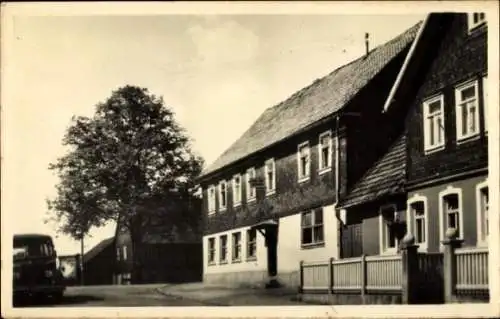 Ak Goldlauter Heidersbach Suhl in Thüringen, Gasthaus zum Hirsch